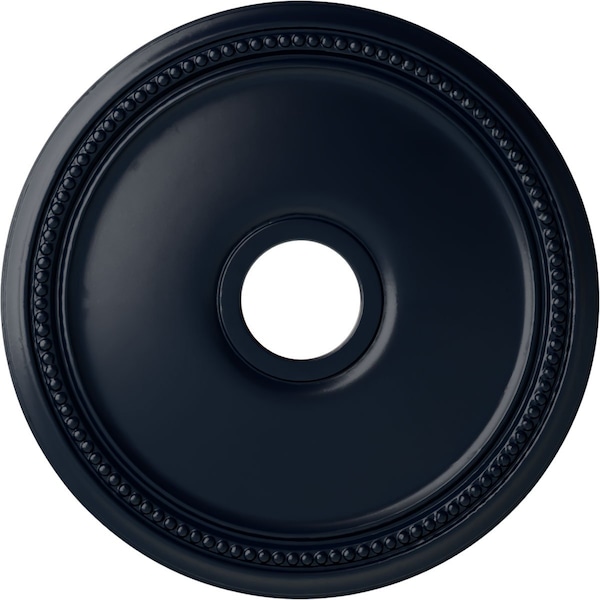 Ekena Millwork Diane Ceiling Medallion (Fits Canopies up to 5 3/8"), 18"OD x 3 5/8"ID x 1 1/8"P, Midnight Dream CM18DIMDF - main